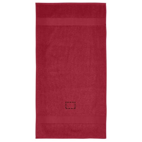 Charlotte handdoek 50 x 100 cm van 450 g/m² katoen