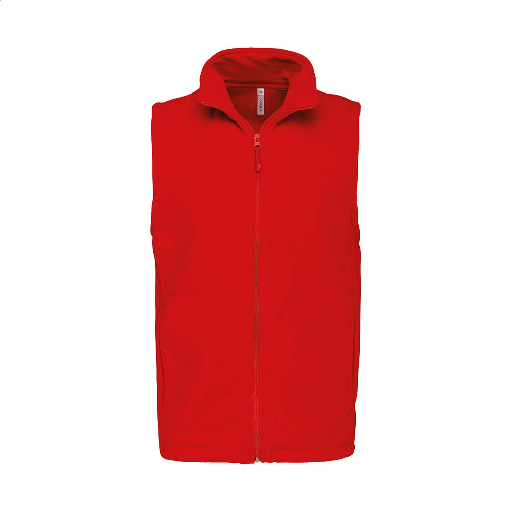 KA913 - fleece bodywarmer vest - Rood