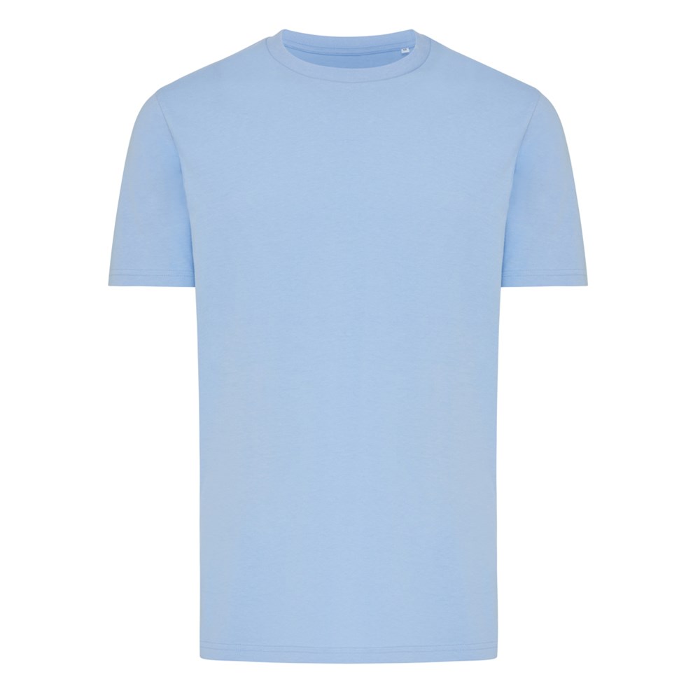 IQONIQ Brett gerecycled katoen t-shirt - sky blue (± PMS 15-3930 TCX)
