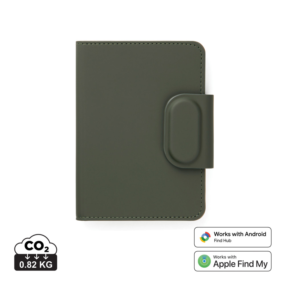 VINGA Baltimore RCS Passport houder met Dual FInder