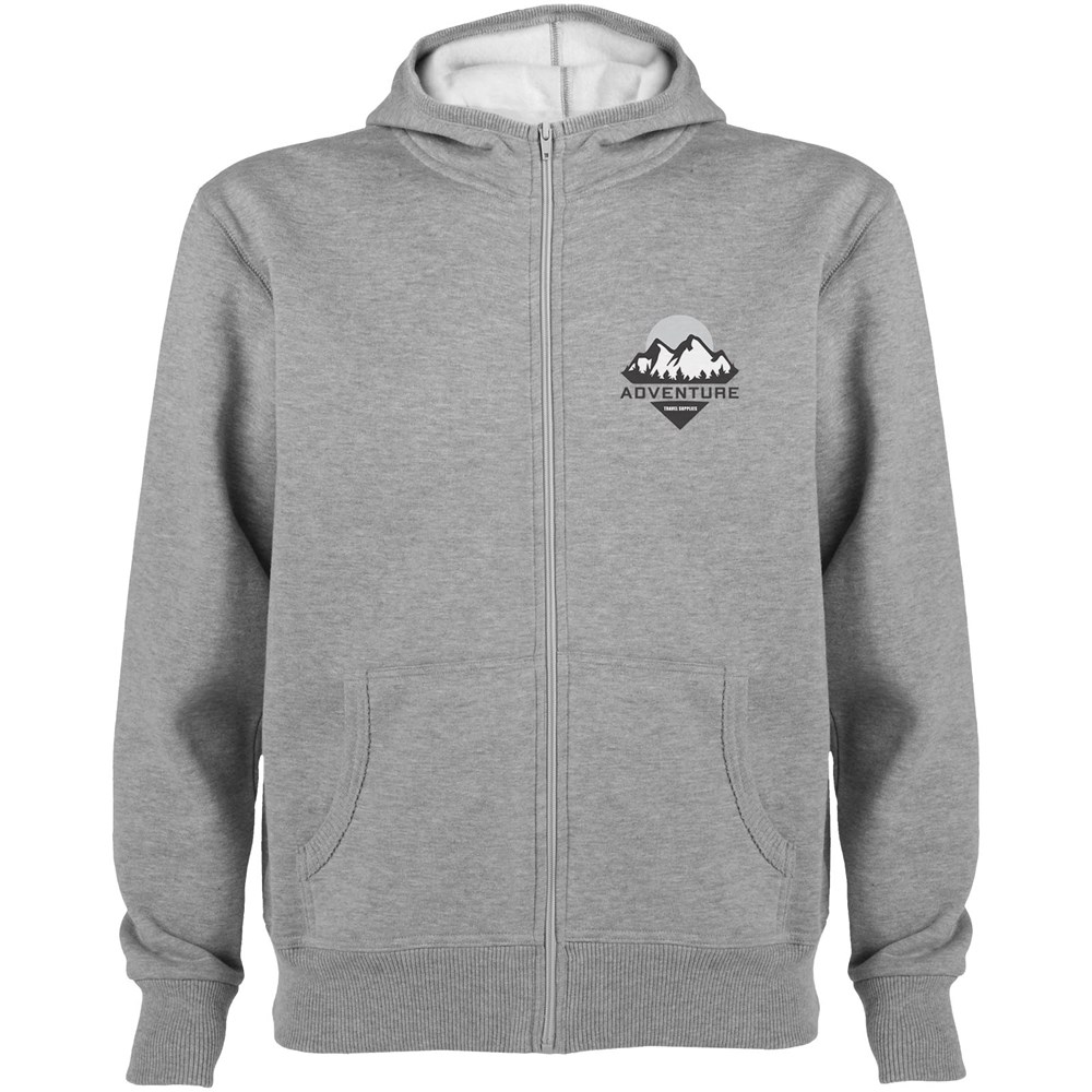 Montblanc unisex hoodie met volledige rits