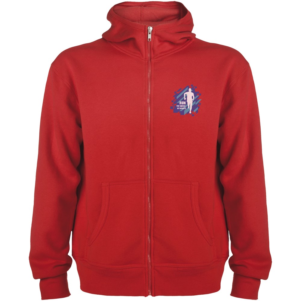 Montblanc unisex hoodie met volledige rits